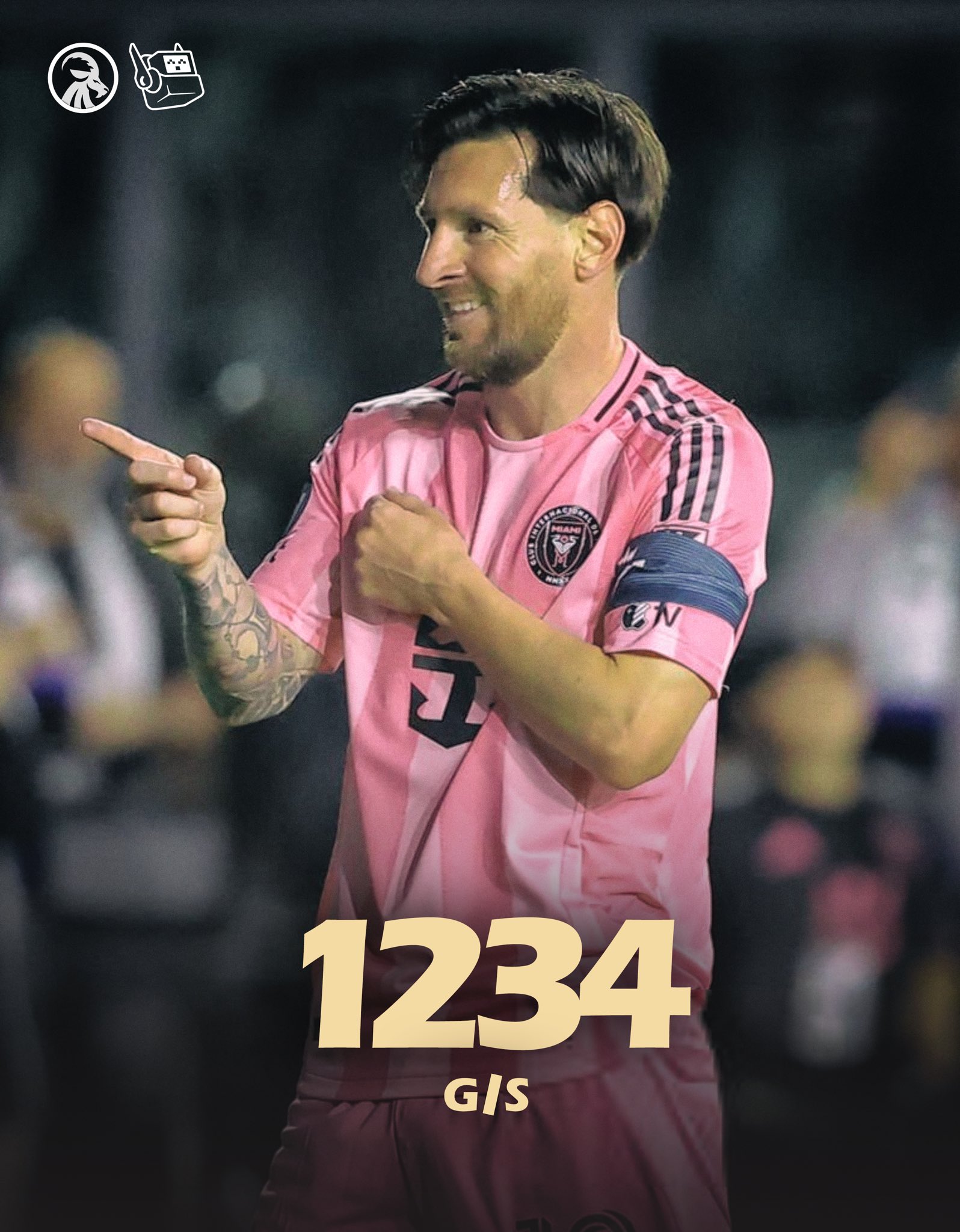  回歸即進球！37歲梅西生涯目前853球381助，參與進球數(shù)1234球！