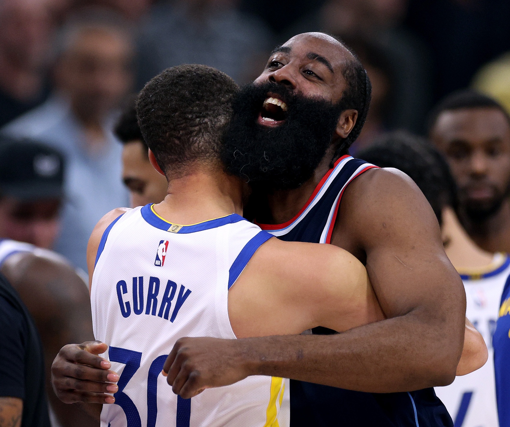  諸神黃昏！庫(kù)里哈登先后50+ NBA歷史首次兩名35歲以上球員轟50+！